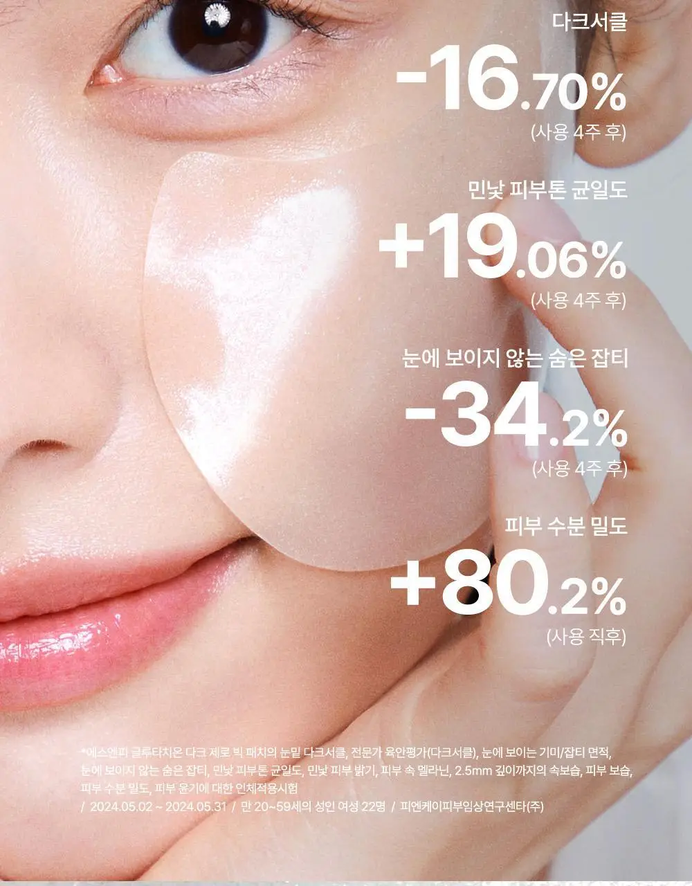 SNP 빅 패치 2종 [콜라겐 퍼펙션 / 글루타치온 다크제로] 60매입 상세페이지 60